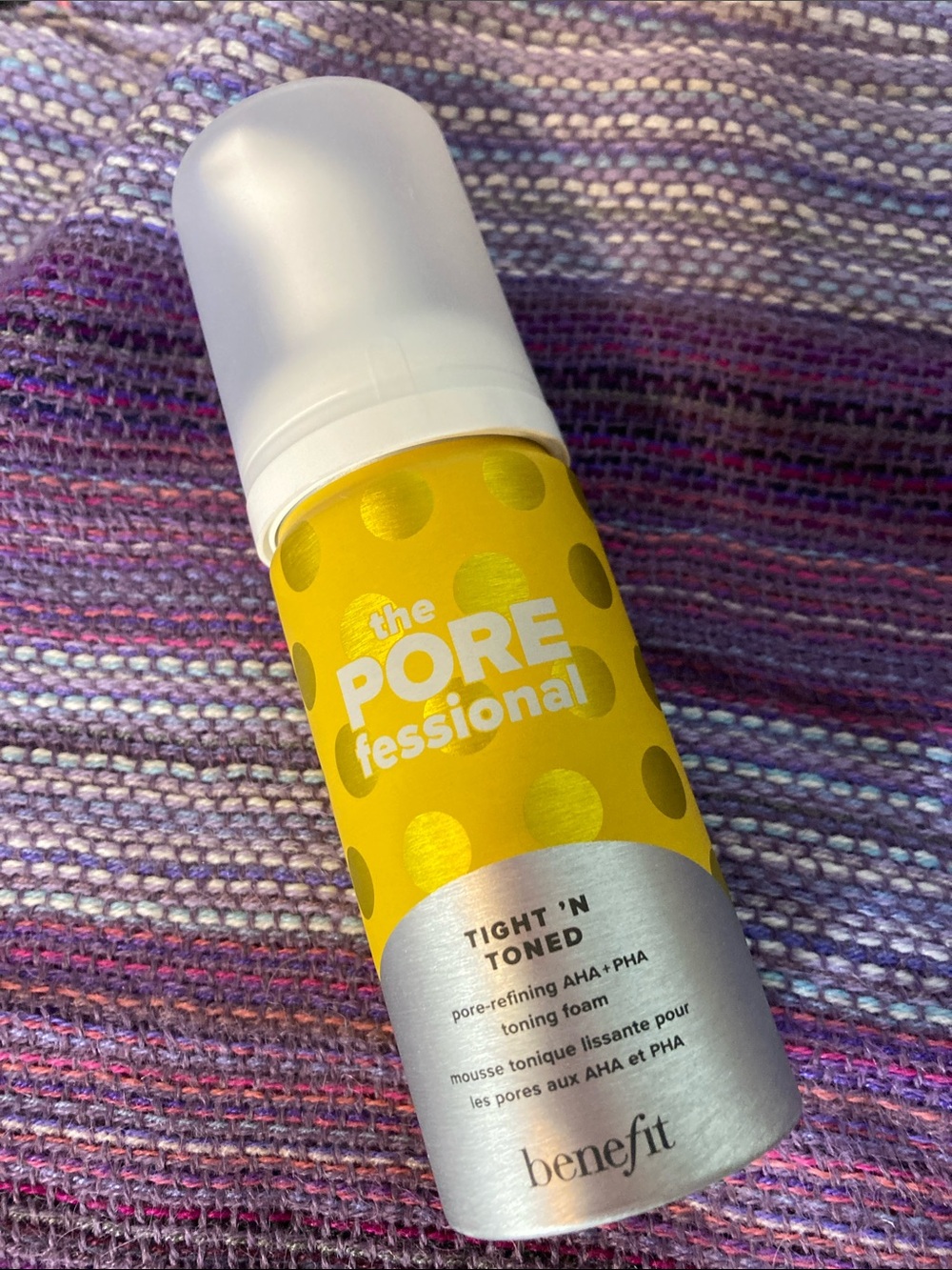 BENEFIT Pore-Refining AHA+PHA Toning Foam